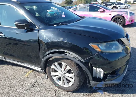 2014 Nissan Rogue Sv from USA, damaged, VIN 5N1AT2MT9EC866406